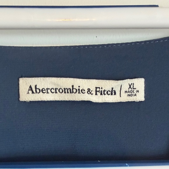 Abercrombie & Fitch Deep Blue Long Sleeve Dress - Picture 4 of 6